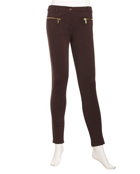 michael kors chocolat pants|michael kors pantsuit.